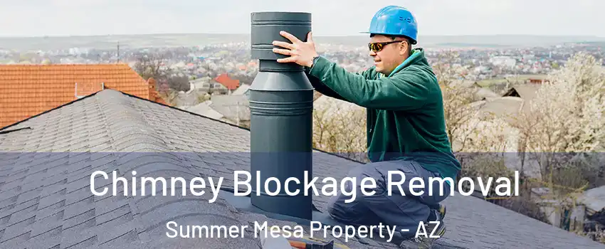 Chimney Blockage Removal Summer Mesa Property - AZ