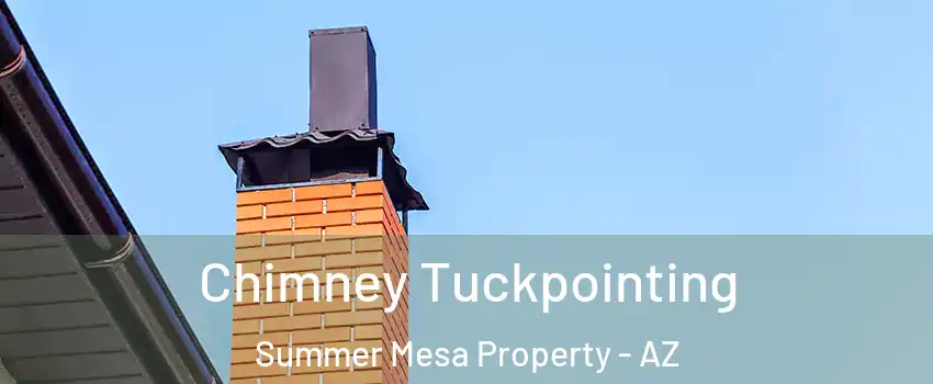 Chimney Tuckpointing Summer Mesa Property - AZ