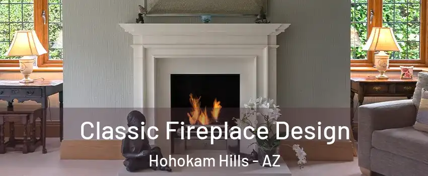 Classic Fireplace Design Hohokam Hills - AZ