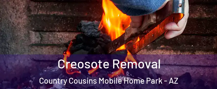 Creosote Removal Country Cousins Mobile Home Park - AZ