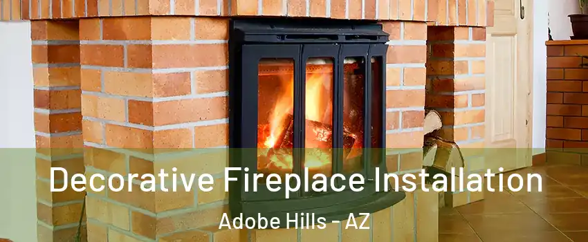 Decorative Fireplace Installation Adobe Hills - AZ