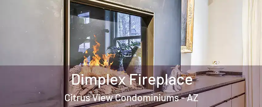 Dimplex Fireplace Citrus View Condominiums - AZ