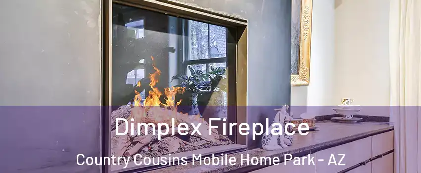 Dimplex Fireplace Country Cousins Mobile Home Park - AZ