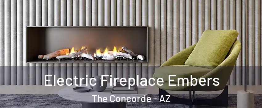 Electric Fireplace Embers The Concorde - AZ