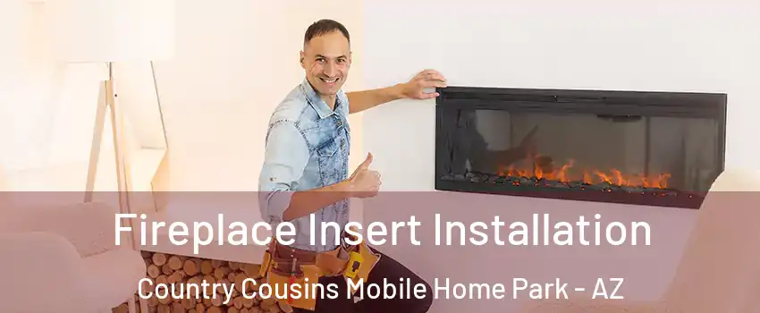 Fireplace Insert Installation Country Cousins Mobile Home Park - AZ