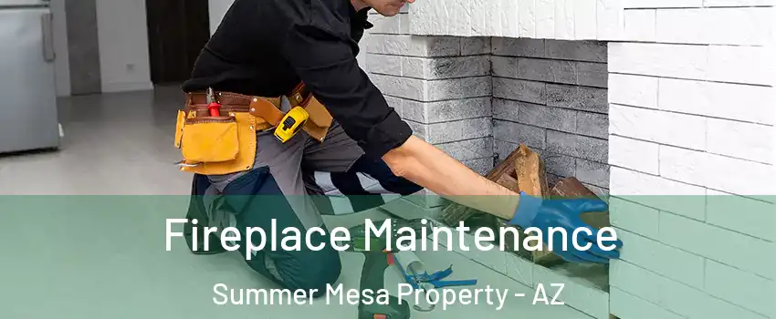 Fireplace Maintenance Summer Mesa Property - AZ