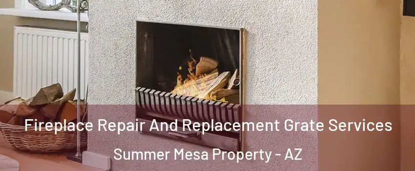 Fireplace Repair And Replacement Grate Services Summer Mesa Property - AZ