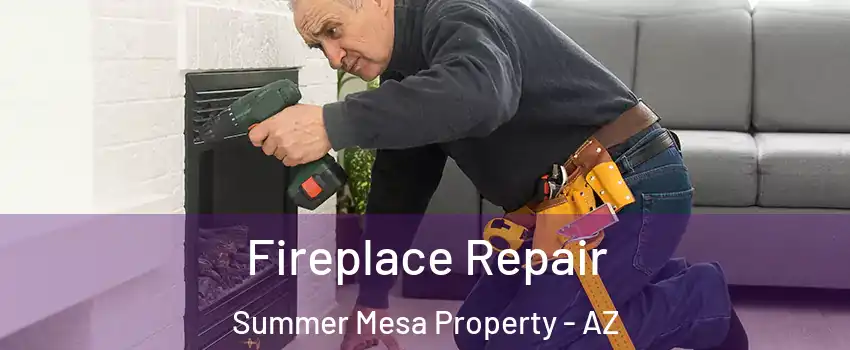 Fireplace Repair Summer Mesa Property - AZ