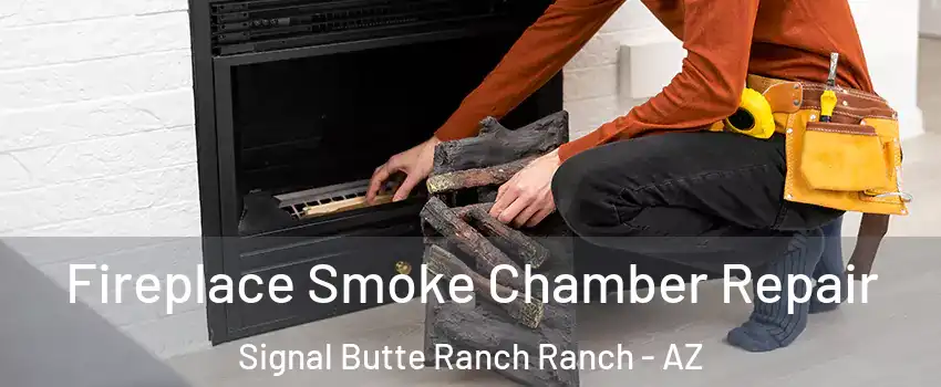 Fireplace Smoke Chamber Repair Signal Butte Ranch Ranch - AZ