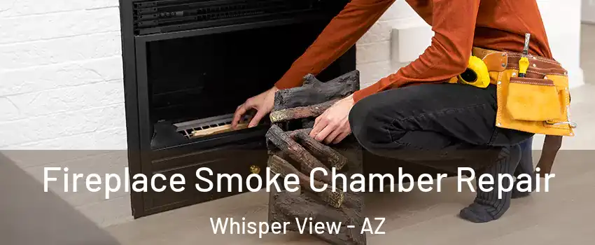 Fireplace Smoke Chamber Repair Whisper View - AZ