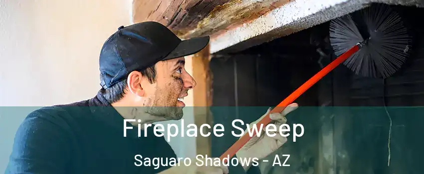 Fireplace Sweep Saguaro Shadows - AZ