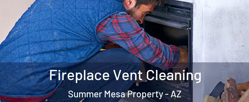 Fireplace Vent Cleaning Summer Mesa Property - AZ