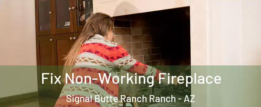 Fix Non-Working Fireplace Signal Butte Ranch Ranch - AZ