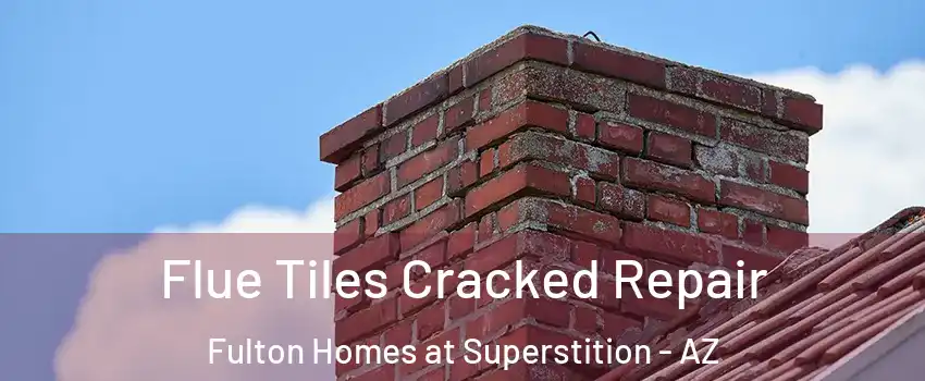 Flue Tiles Cracked Repair Fulton Homes at Superstition - AZ