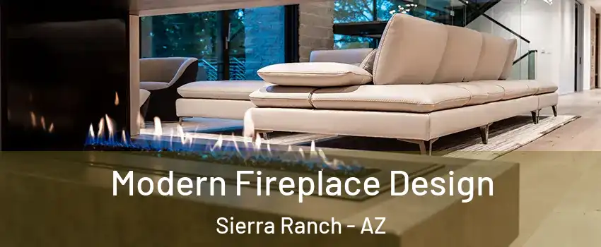 Modern Fireplace Design Sierra Ranch - AZ