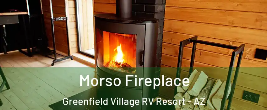 Morso Fireplace Greenfield Village RV Resort - AZ