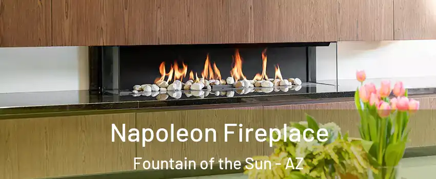 Napoleon Fireplace Fountain of the Sun - AZ