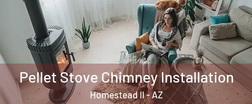 Pellet Stove Chimney Installation Homestead II - AZ