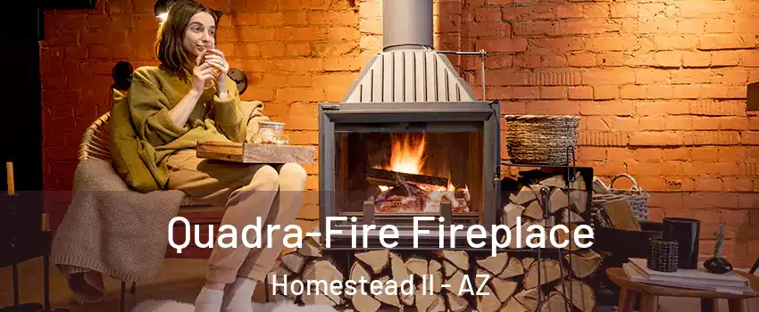 Quadra-Fire Fireplace Homestead II - AZ