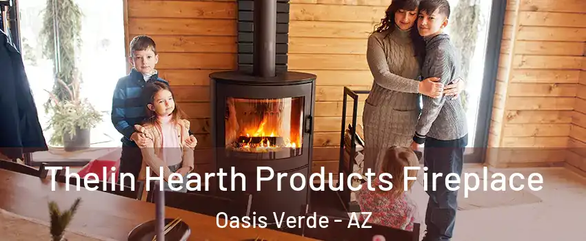 Thelin Hearth Products Fireplace Oasis Verde - AZ