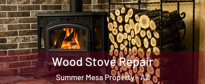 Wood Stove Repair Summer Mesa Property - AZ